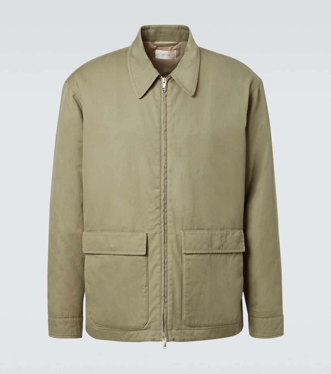 Justo gabardine down field jacket | The Row