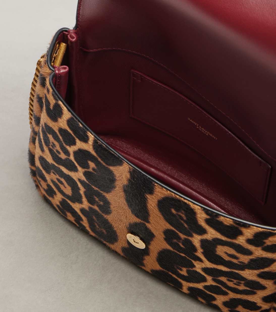 Kate Supple calf hair shoulder bag | Saint Laurent