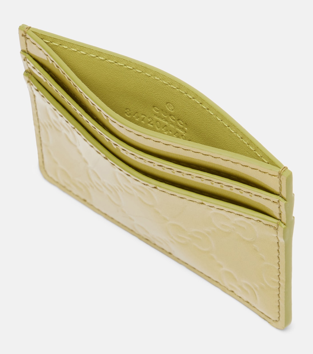 Tarjetero GG Emblem de piel | Gucci