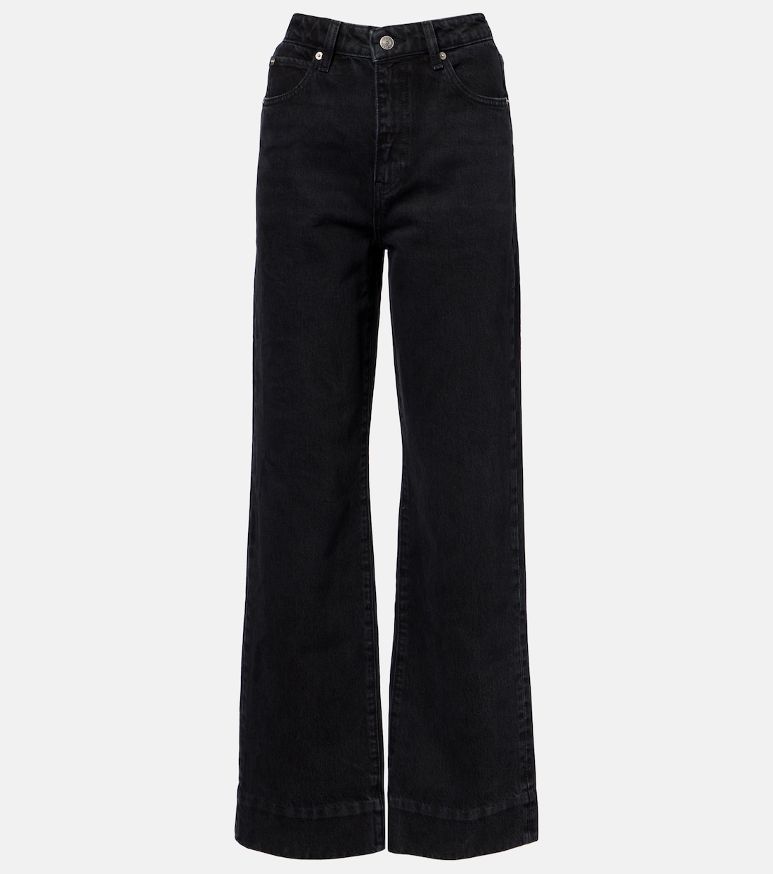 High-Rise Straight Jeans Streamline | Frame