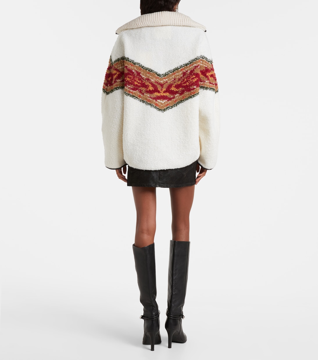 Marner fleece zip-up sweater | Marant Etoile
