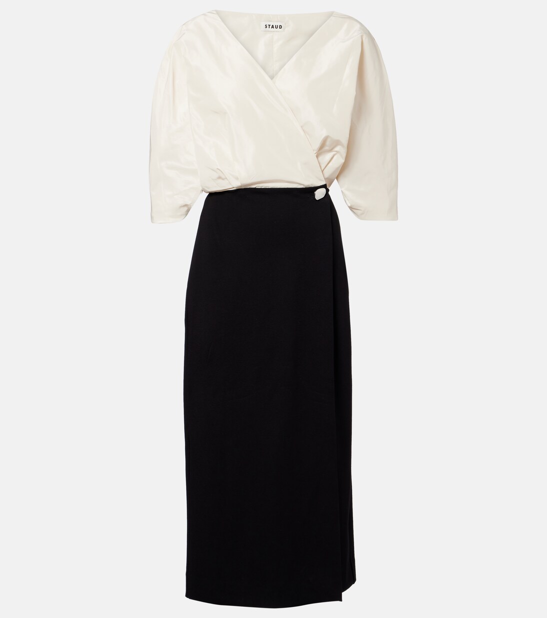 Orion wrap dress | Staud