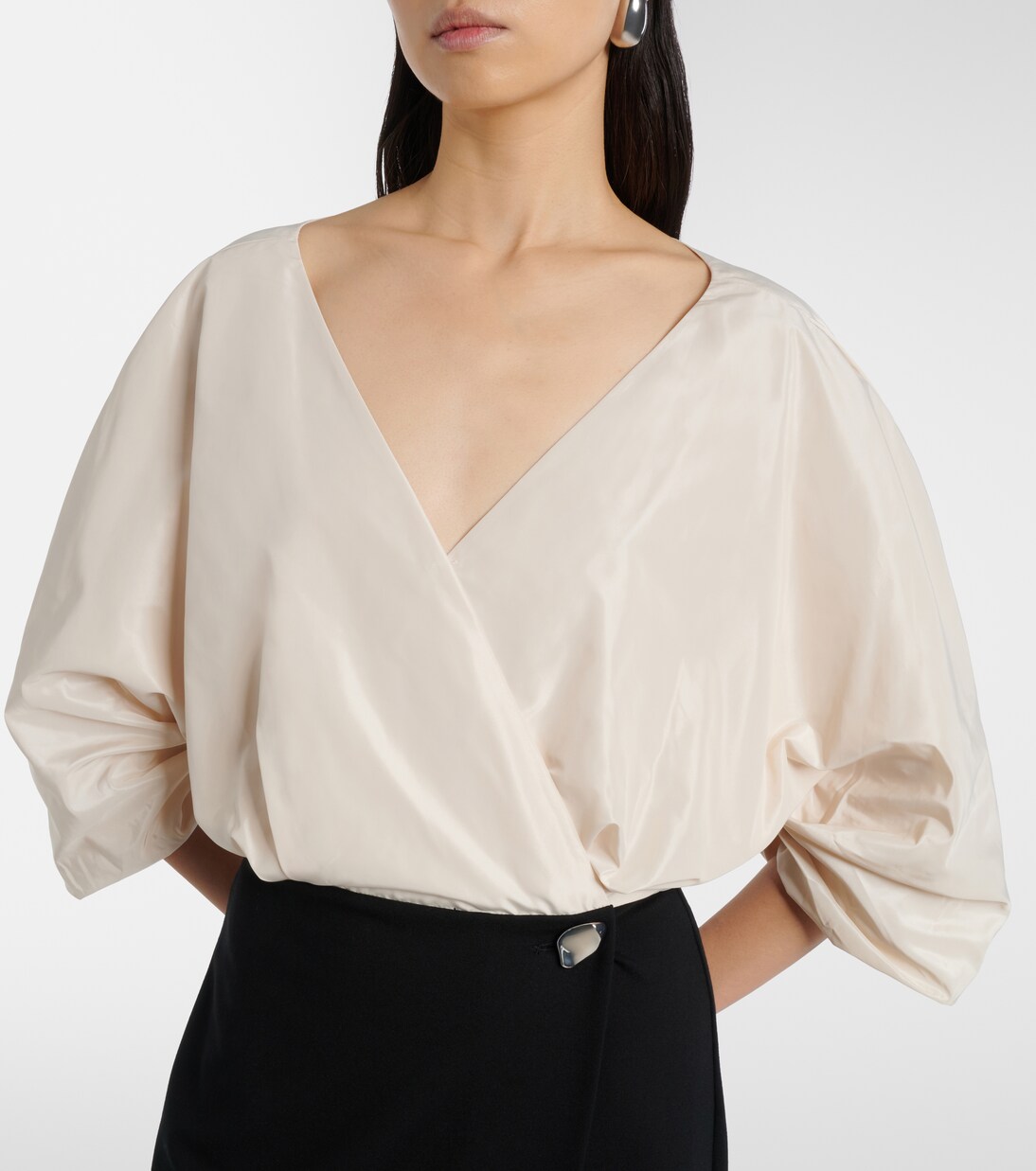 Orion wrap dress | Staud