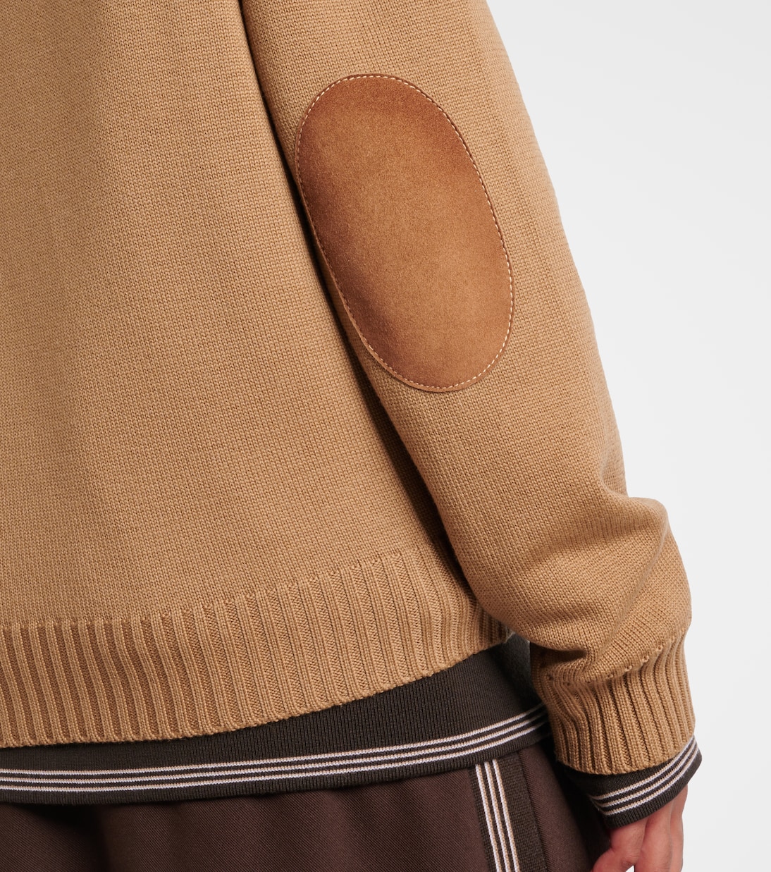 Jacke mit Velourlsleder | Miu Miu