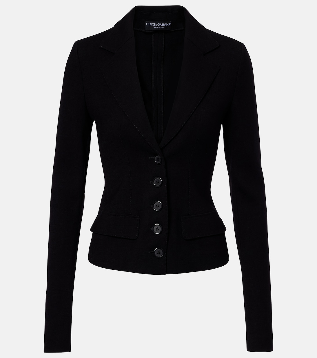 Giacca in canvas di misto lana | Dolce&Gabbana