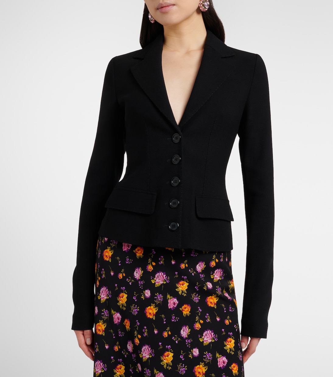 Giacca in canvas di misto lana | Dolce&Gabbana