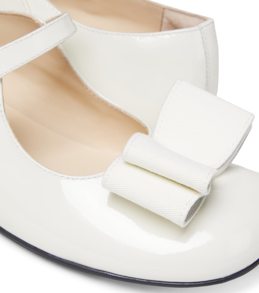 Patent leather Mary Jane flats | Gucci Kids