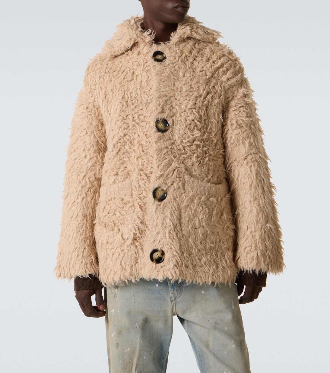 Cardigan in misto alpaca | Acne Studios