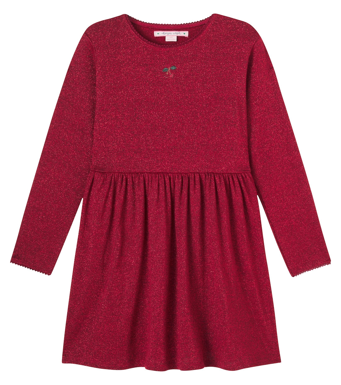 Roli cotton-blend lamé dress | Konges Sløjd