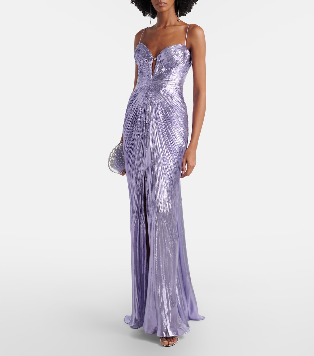 Robe bustier Sarah en soie mélangée | Maria Lucia Hohan