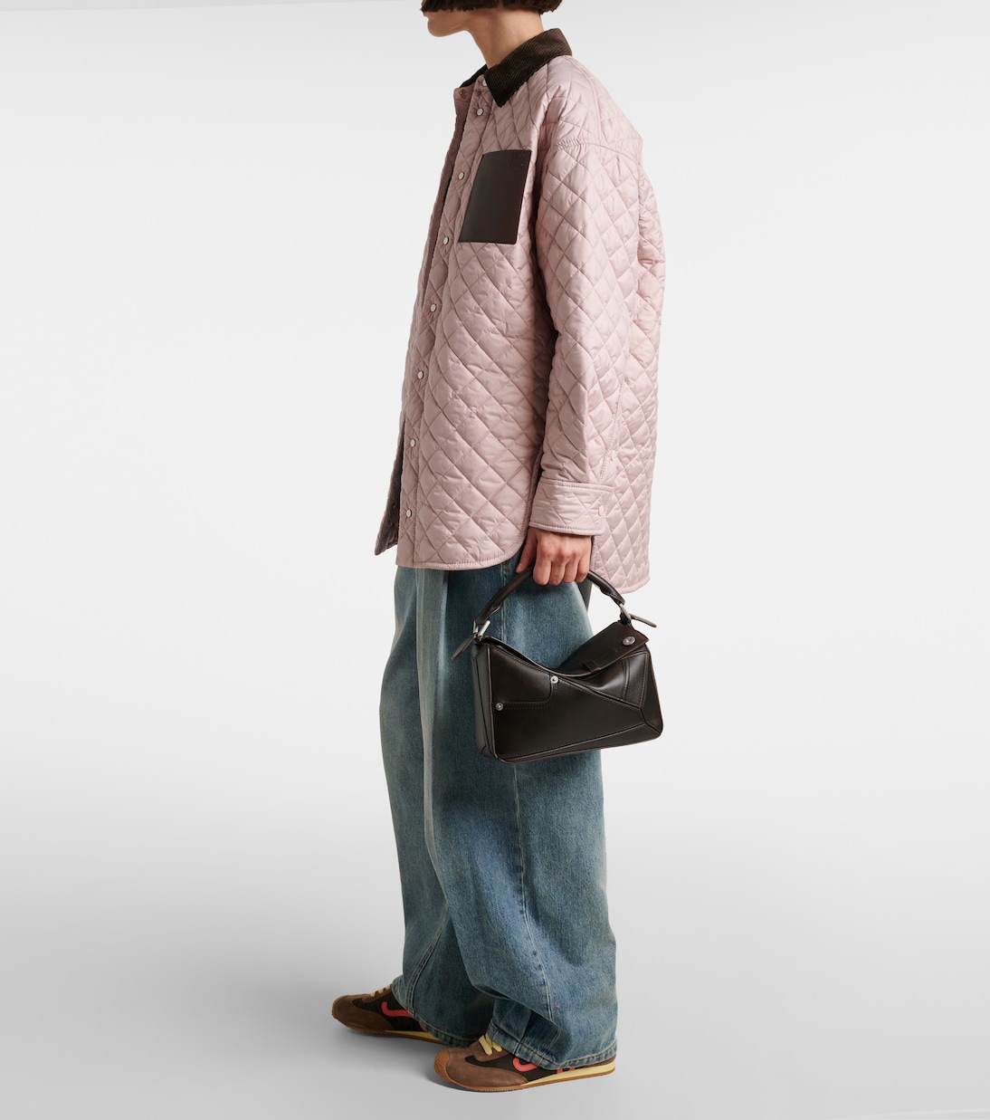 Puzzle Panta Small leather tote bag | Loewe