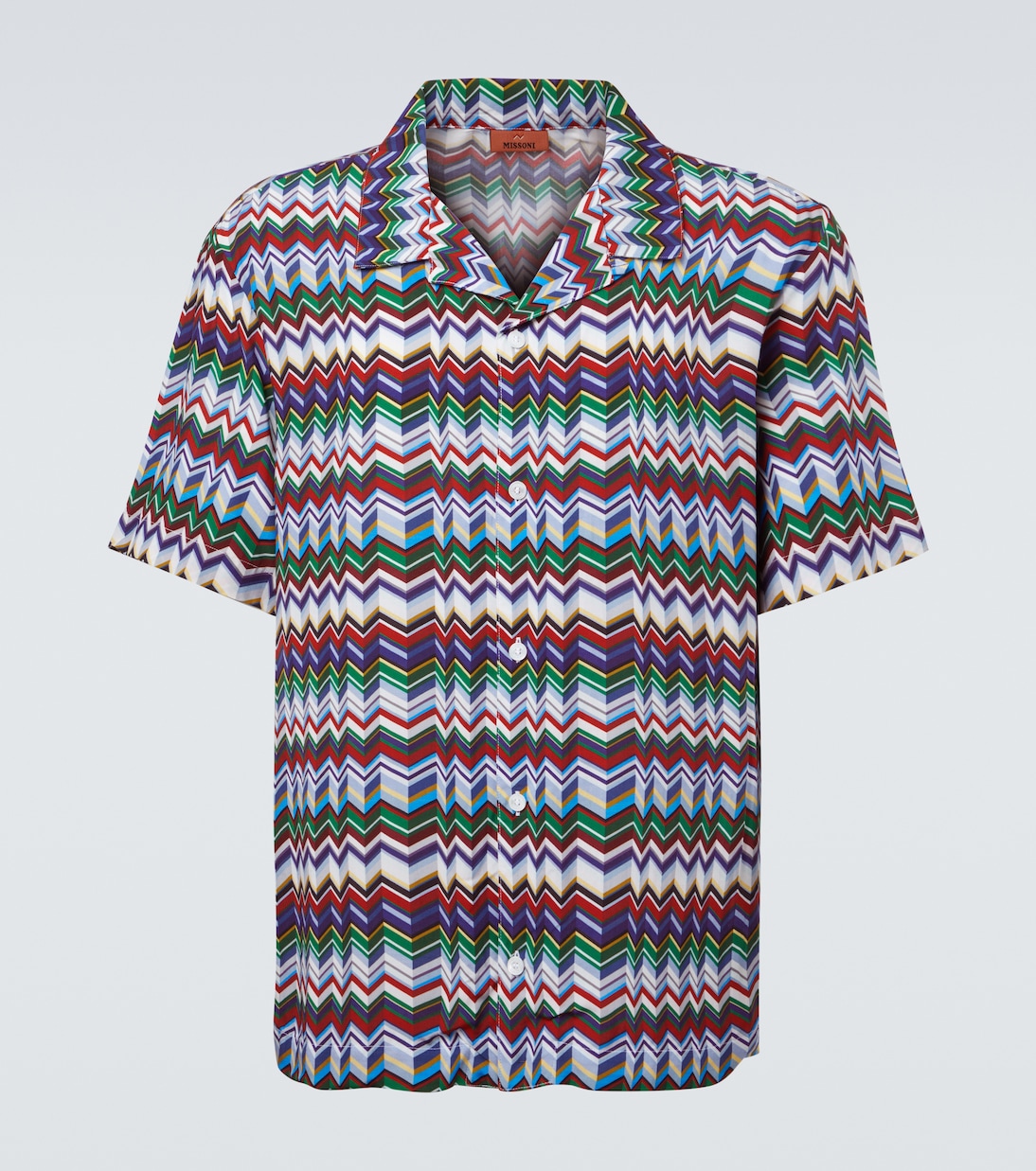 Zigzag bowling shirt | Missoni