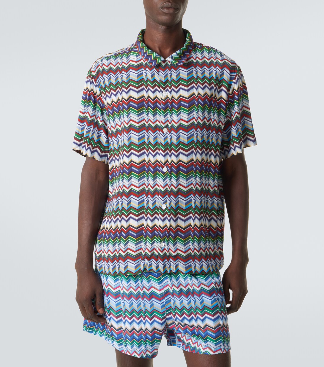 Zigzag bowling shirt | Missoni