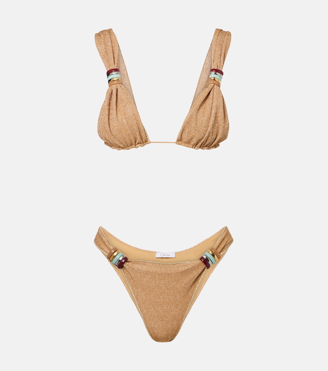 Lumière ring-detail bikini | Oséree