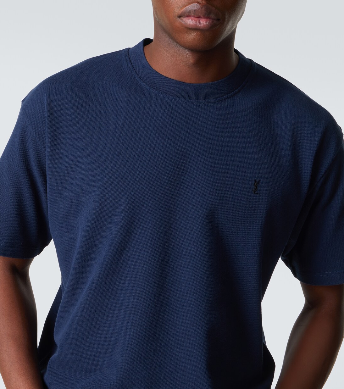 Cotton-blend T-shirt | Saint Laurent