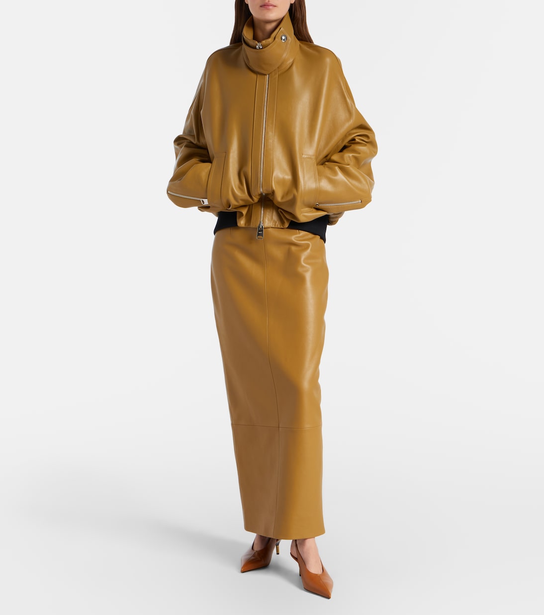 Salones destalonados Bella 55 de piel | Khaite