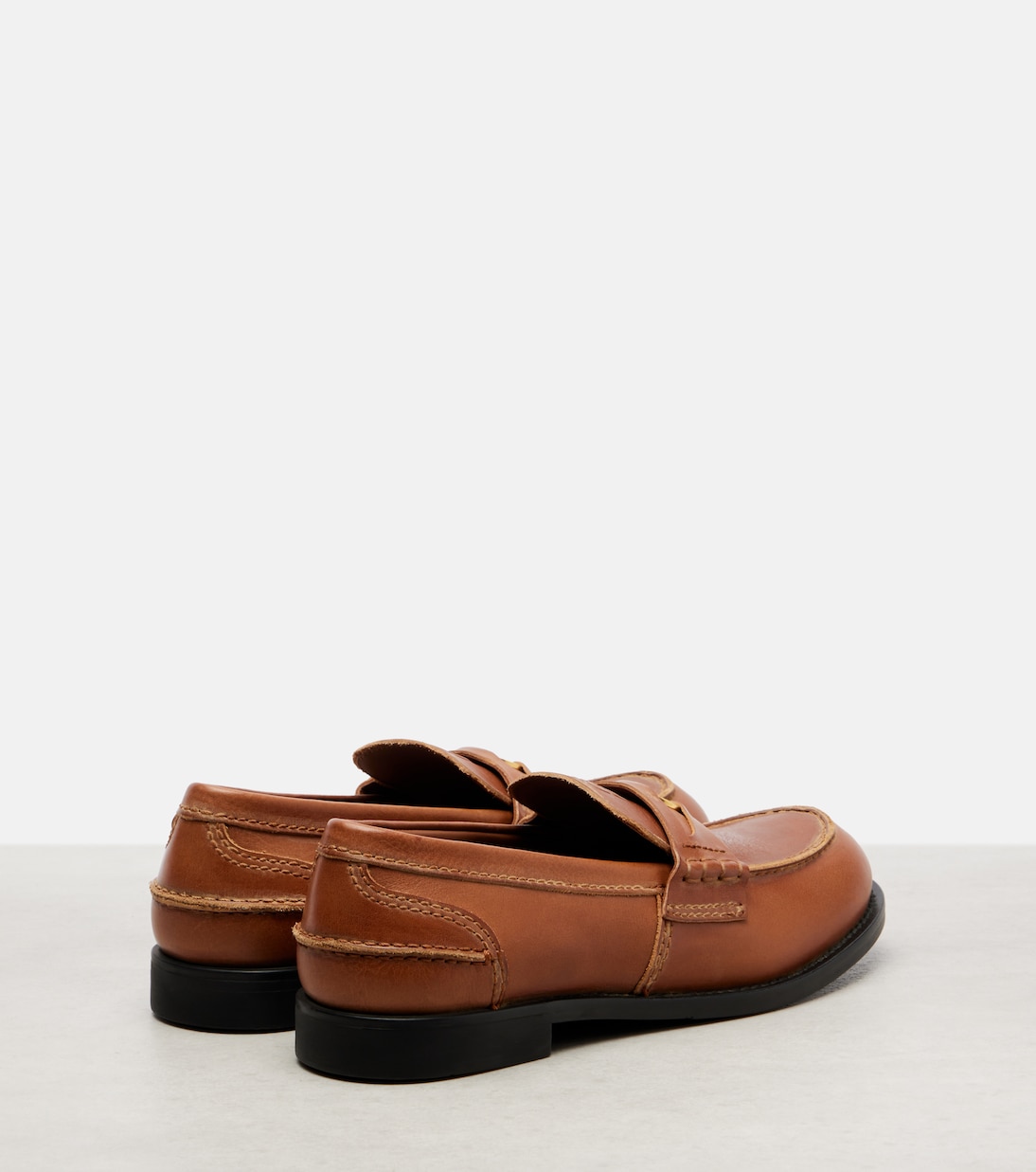 Loafers aus Leder | Miu Miu
