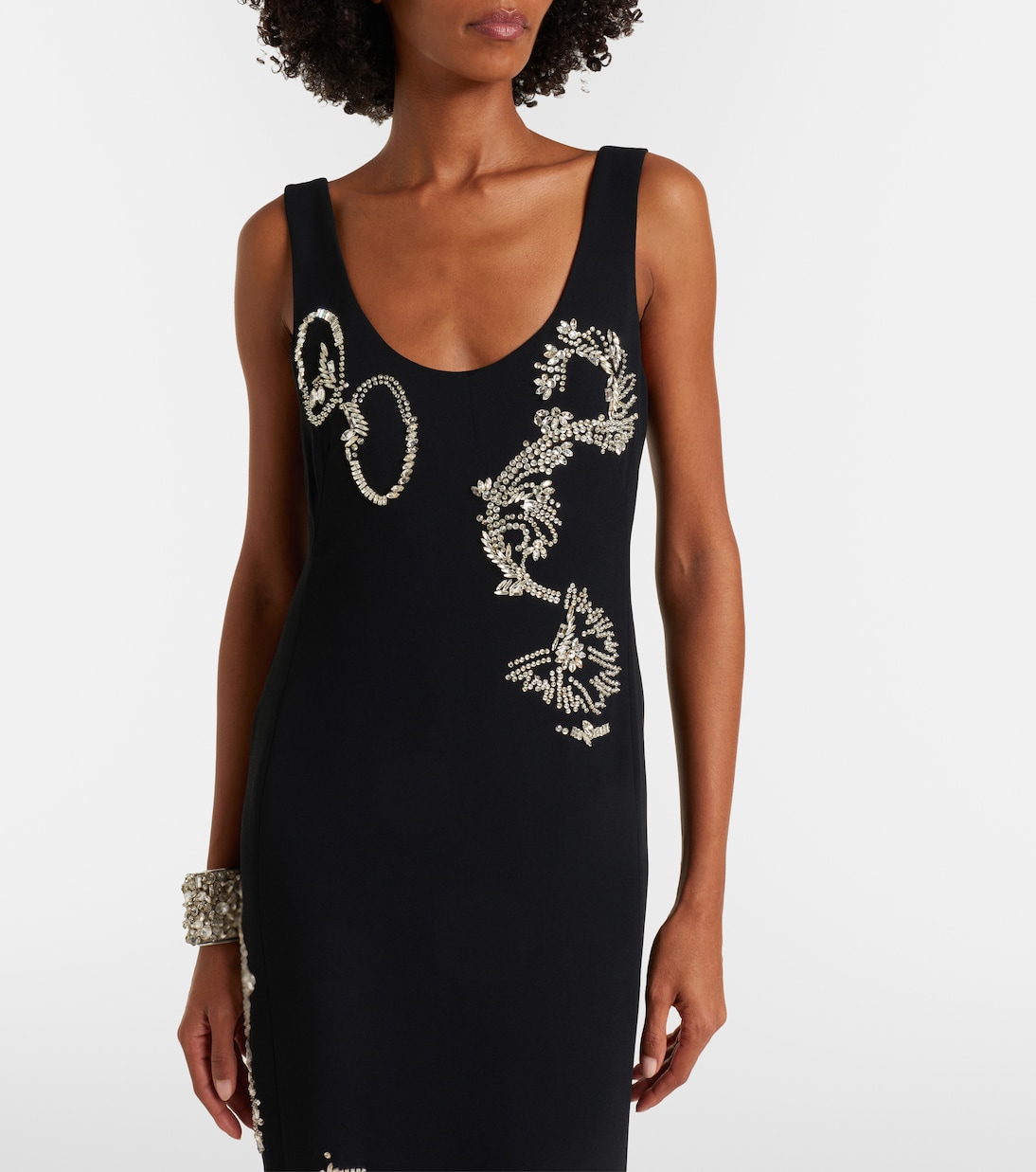 Embellished gown | Dries Van Noten