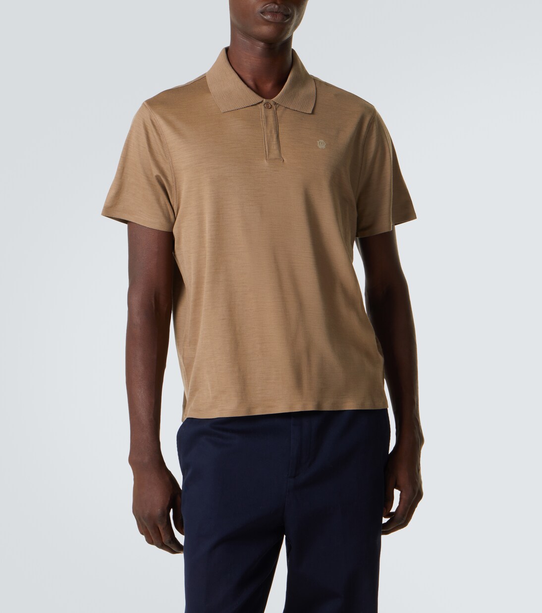 Polohemd aus Wolle und Kaschmir | Dunhill