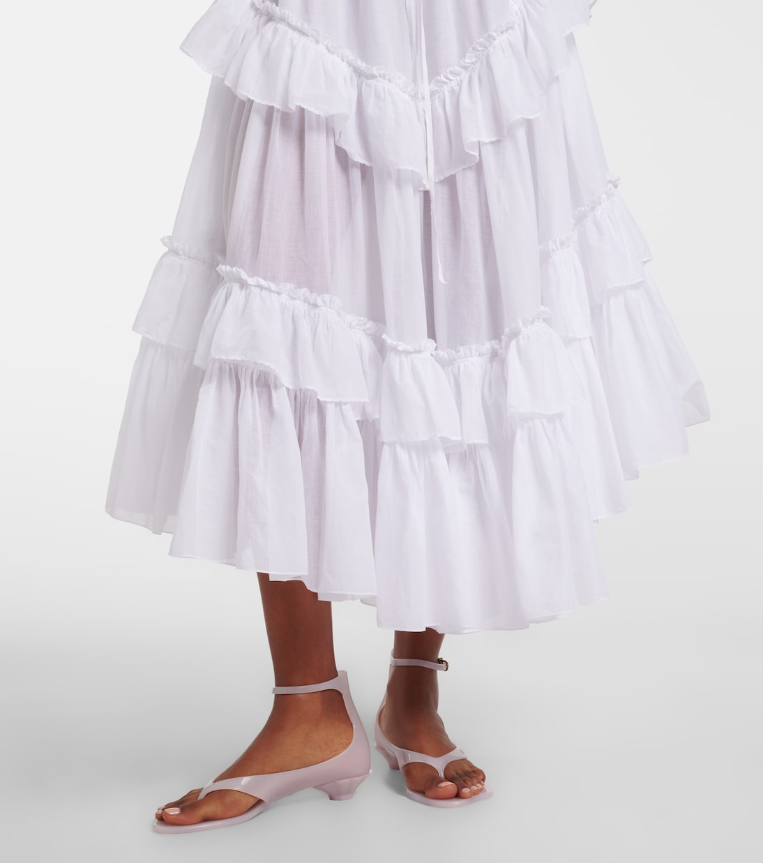 Cotton midi skirt | Chloé