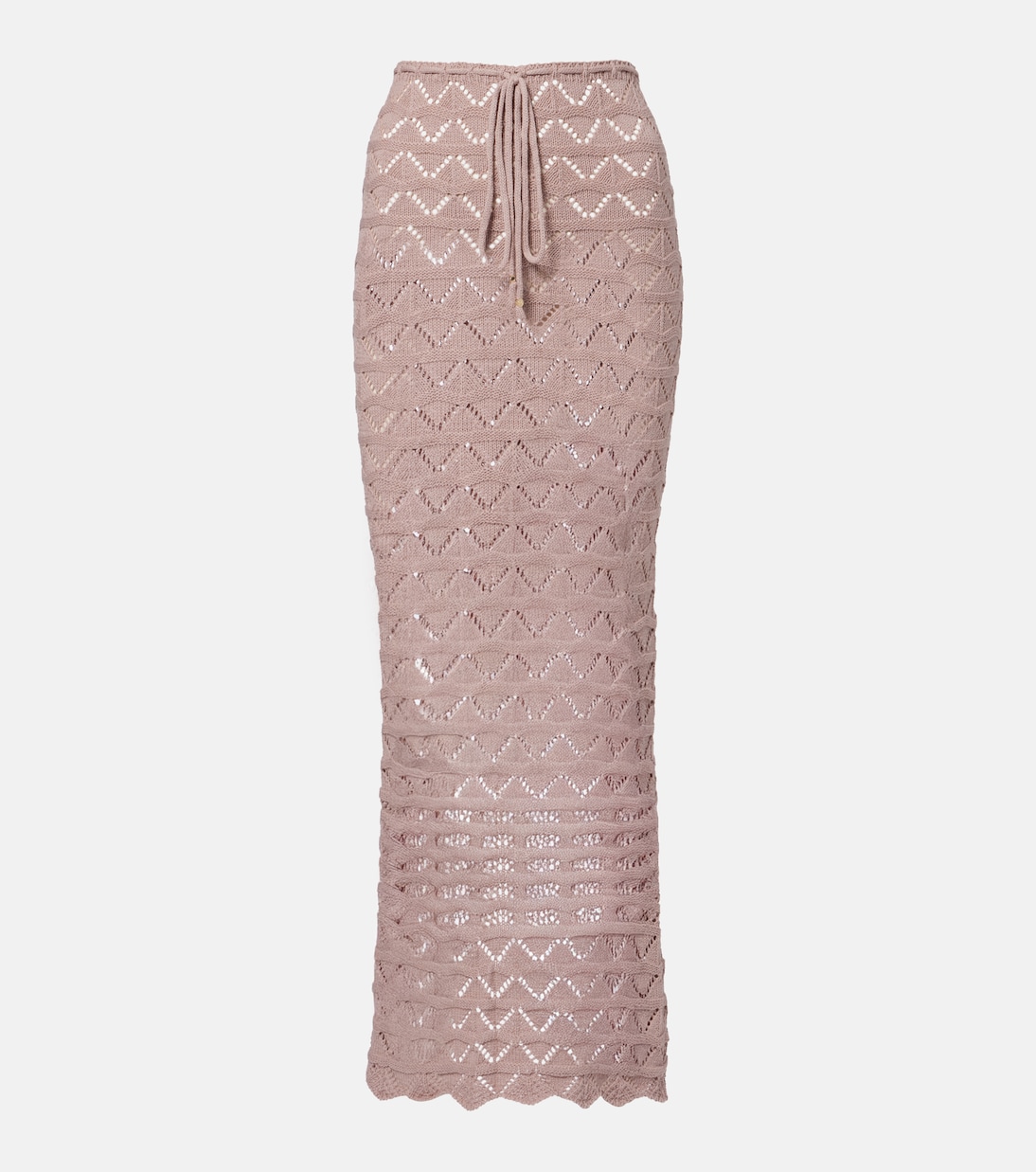 Maxirock Helena aus einem Baumwollgemisch | Bananhot