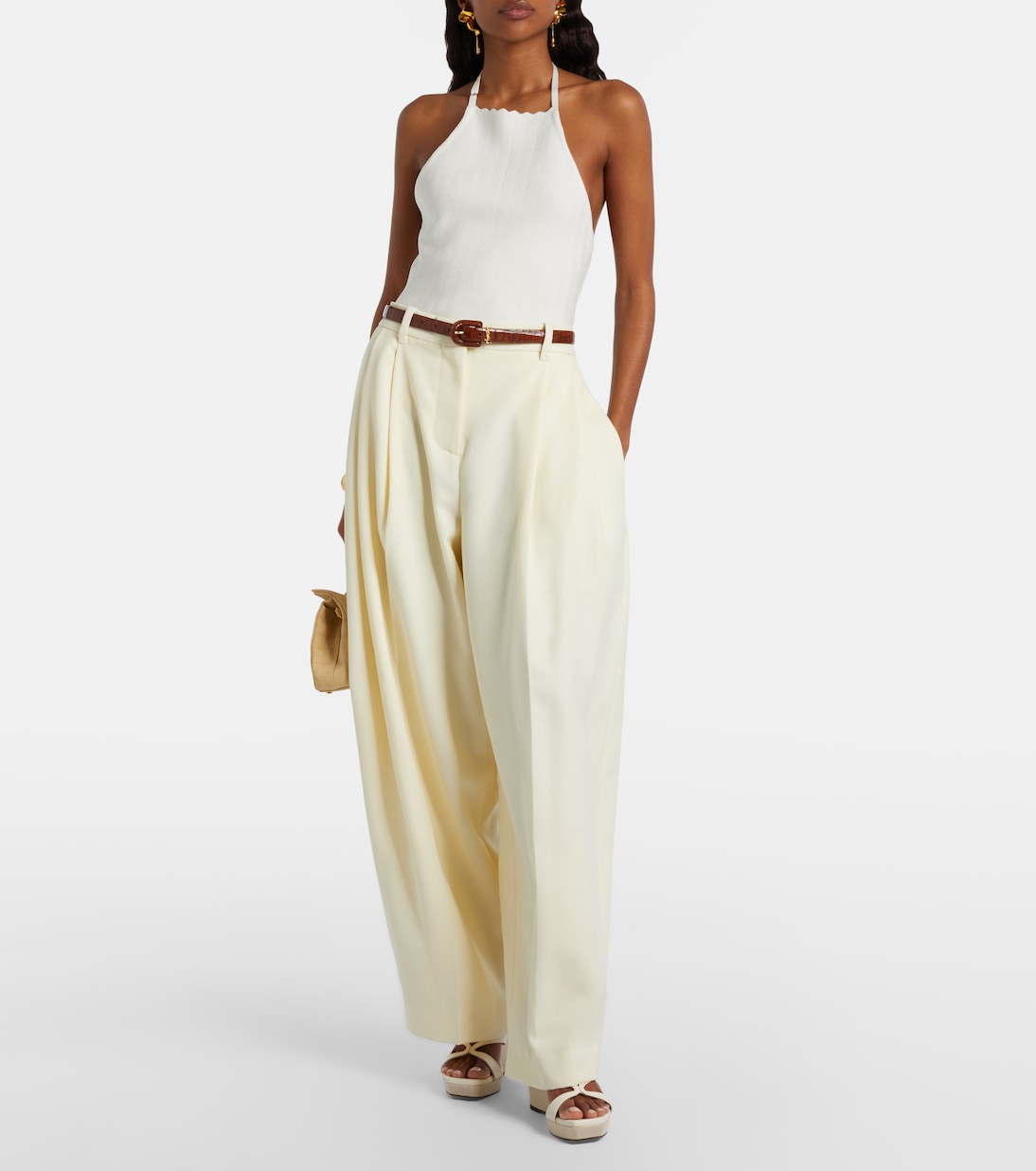 Sandales compensées Ayla en cuir | Jimmy Choo