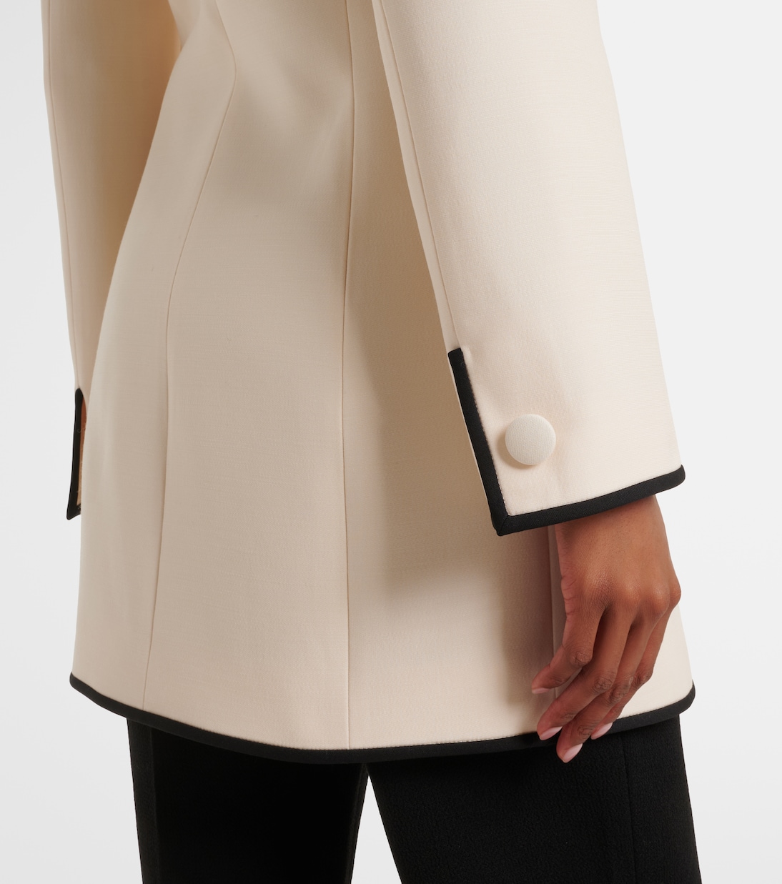 Crepe Couture scalloped jacket  | Valentino