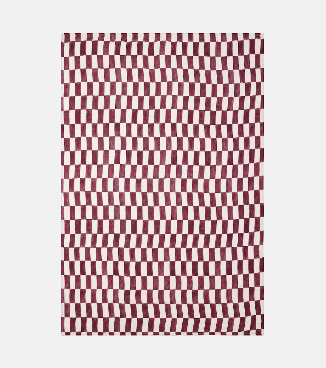 체크 리넨 테이블 커버 | Once Milano