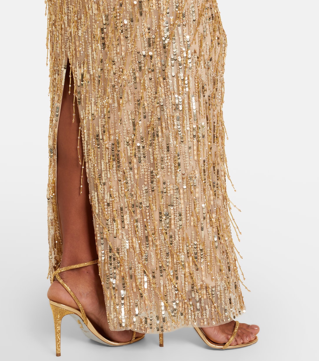 Vestido de fiesta Fleur con lentejuelas | Jenny Packham
