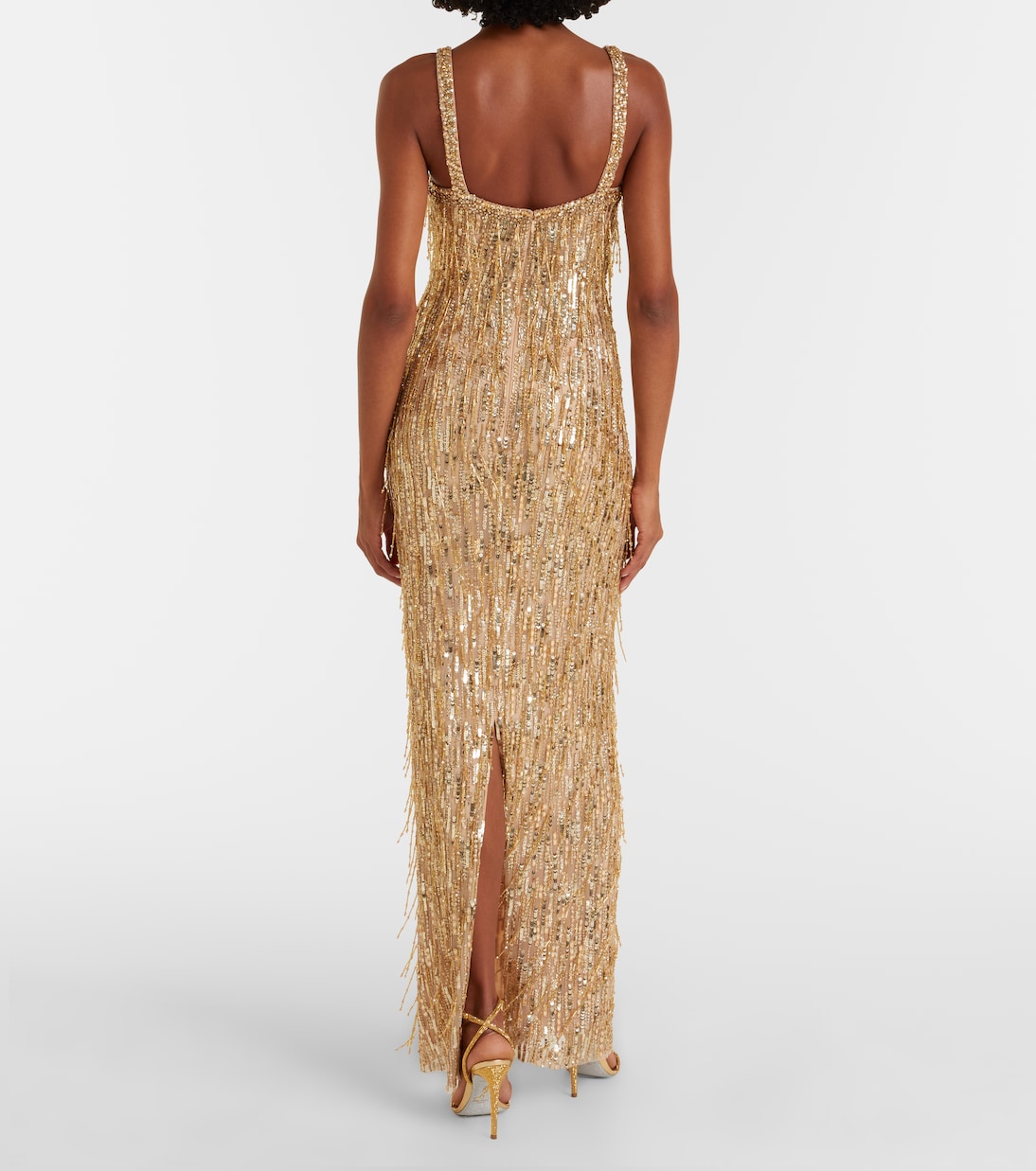 Vestido de fiesta Fleur con lentejuelas | Jenny Packham