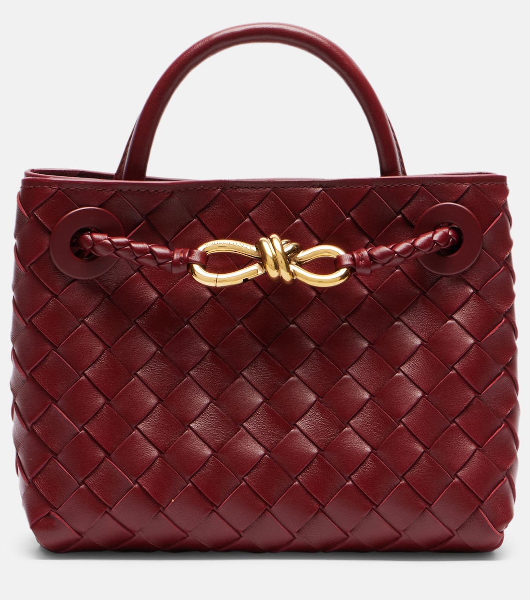 Andiamo Mini leather top-handle bag | Bottega Veneta