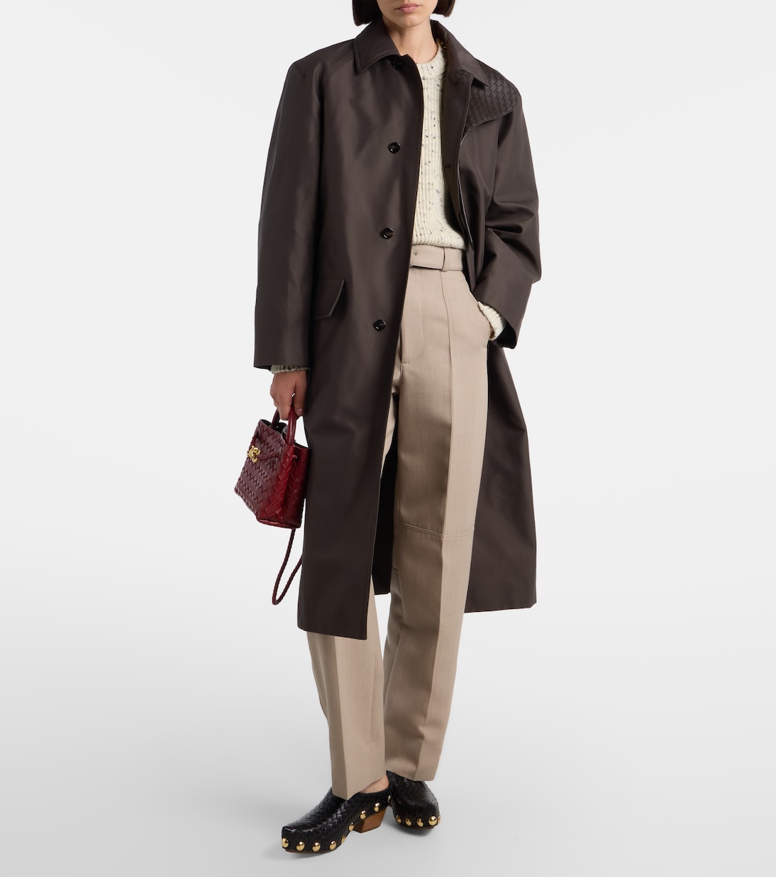 Andiamo Mini leather top-handle bag | Bottega Veneta