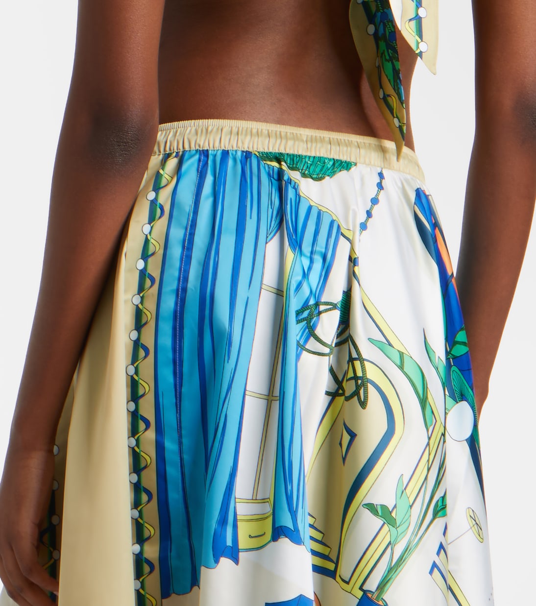 Bedruckter Midirock | Tory Burch