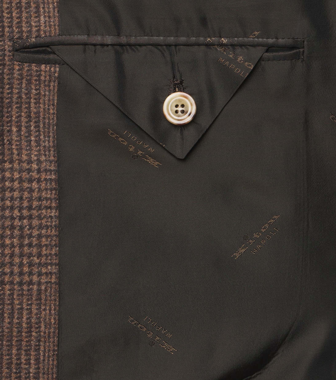 Prince of Wales check virgin wool blazer | Kiton