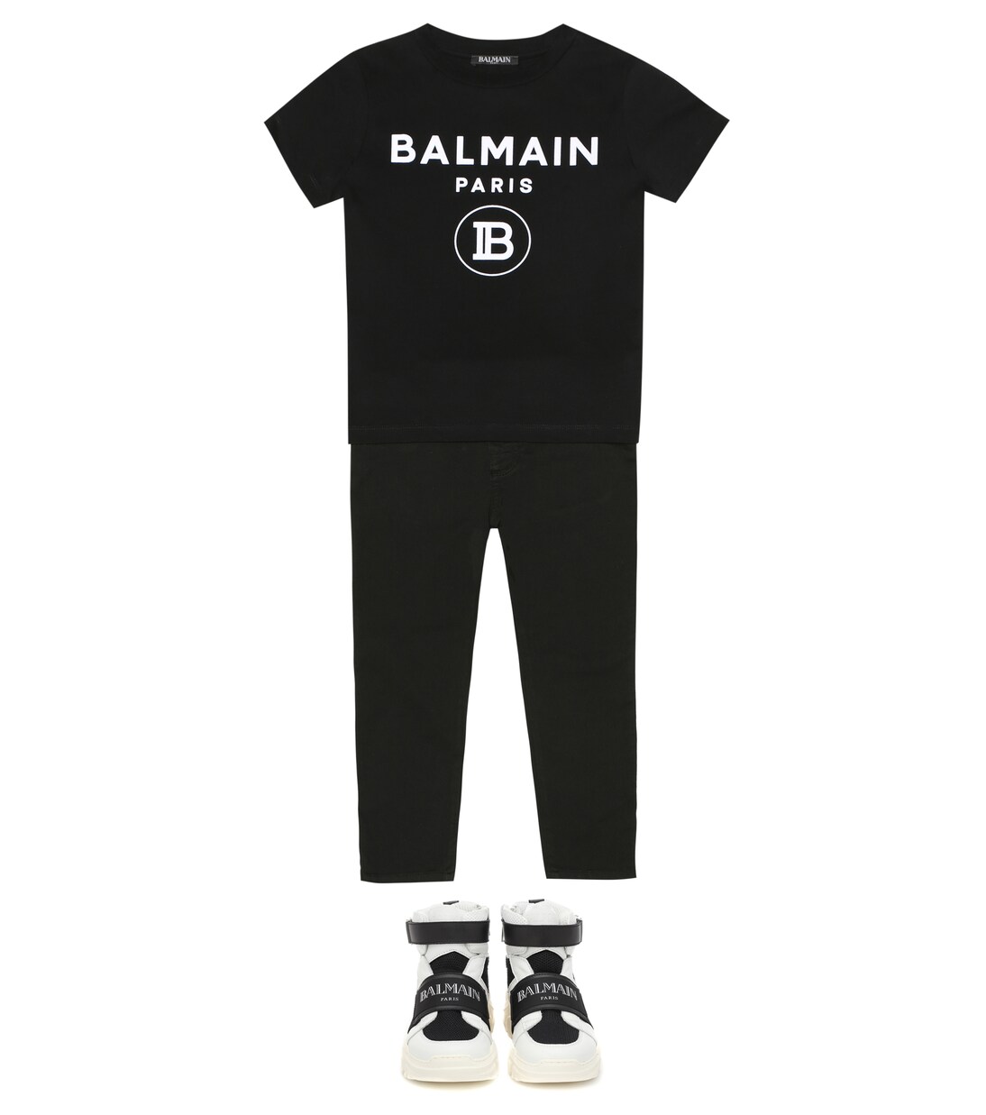 Logo cotton T-shirt | Balmain Kids