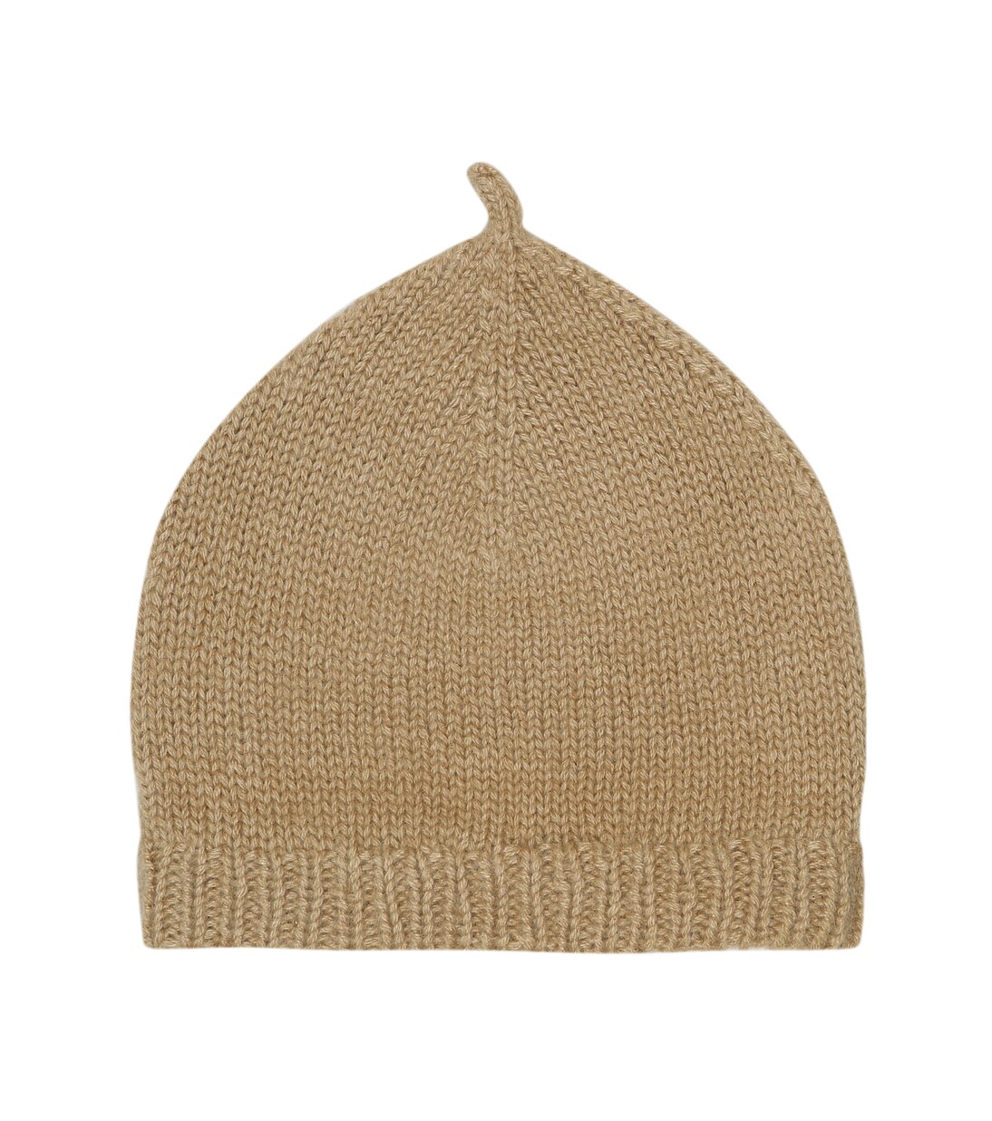 Baby Feildfare cashmere beanie | Caramel