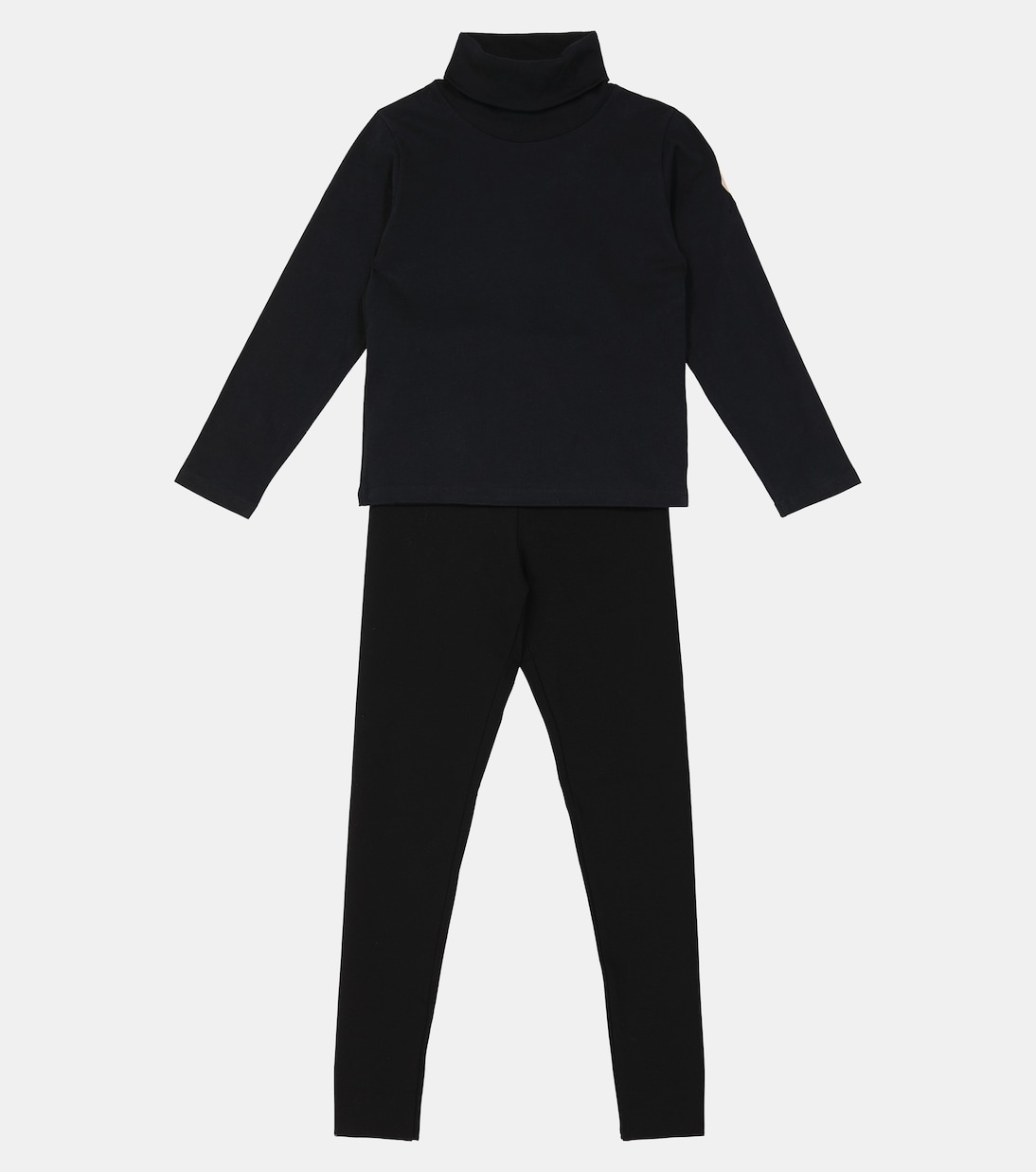 Cotton jersey turtleneck top | Moncler Enfant