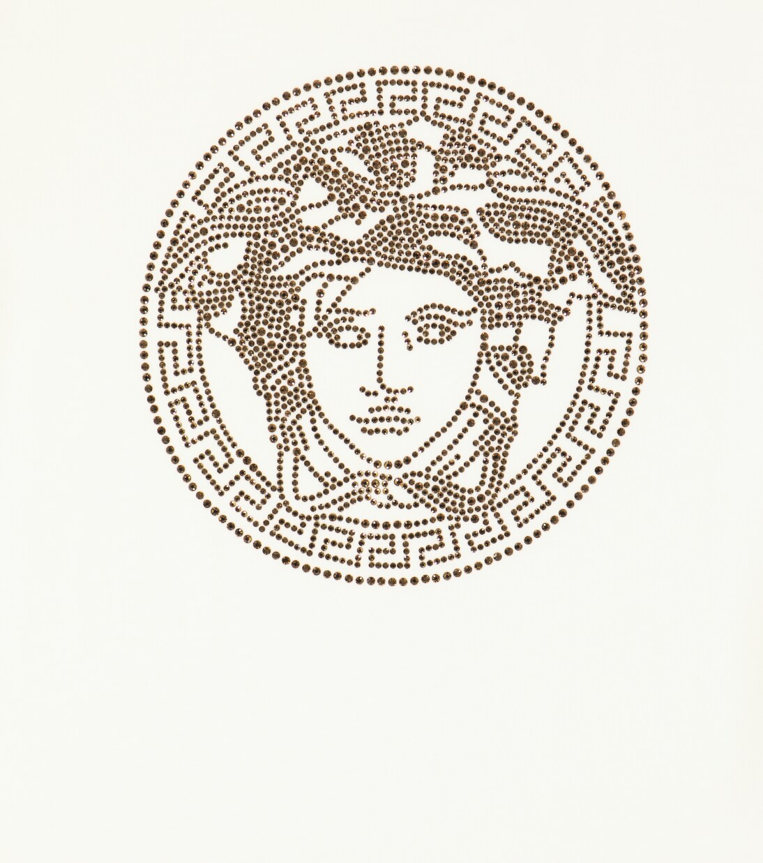 Embellished Medusa cotton T-shirt | Versace Kids