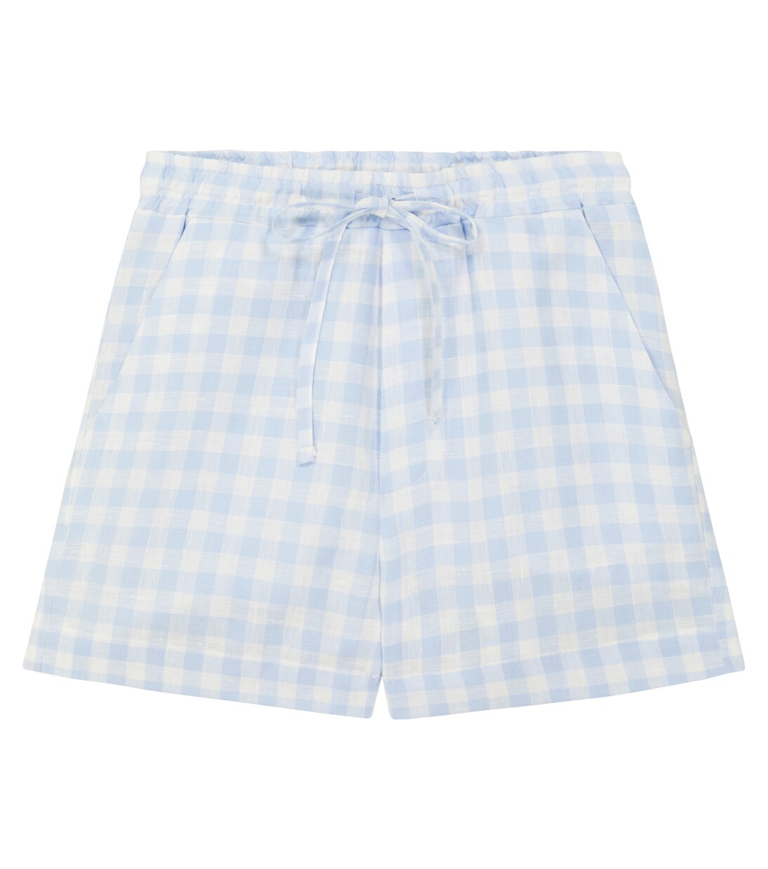 Picnic checked linen shorts | Paade Mode