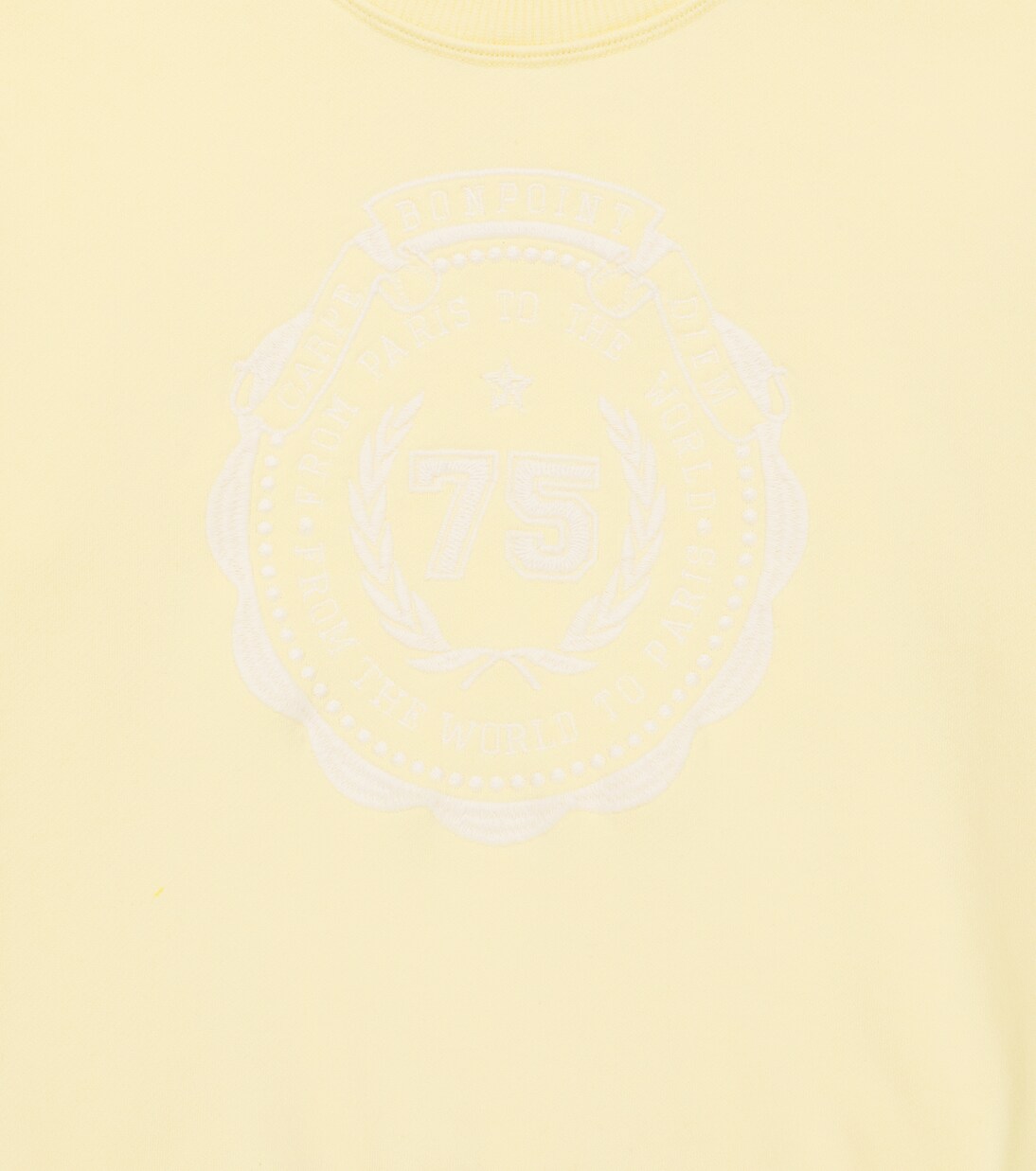 Bestickter Pullover Aimery aus Baumwolle | Bonpoint