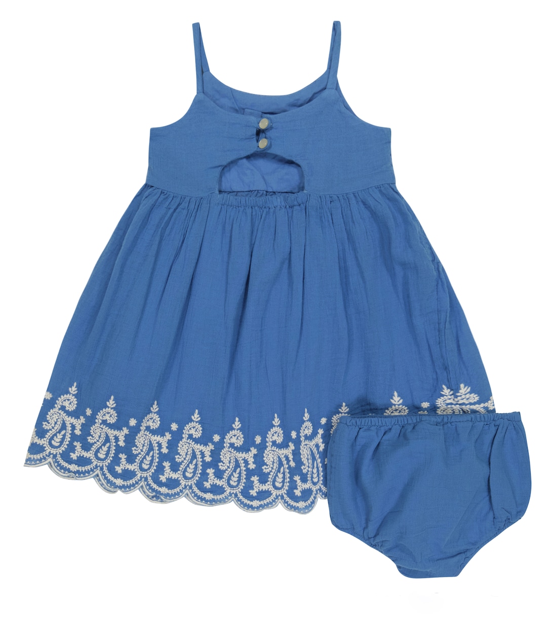 Baby cotton dress and bloomers set | Polo Ralph Lauren Kids
