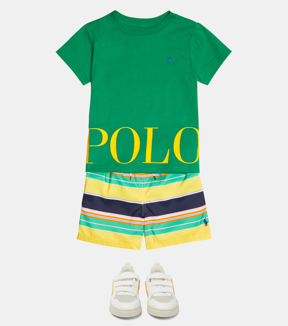 Striped swim trunks | Polo Ralph Lauren Kids