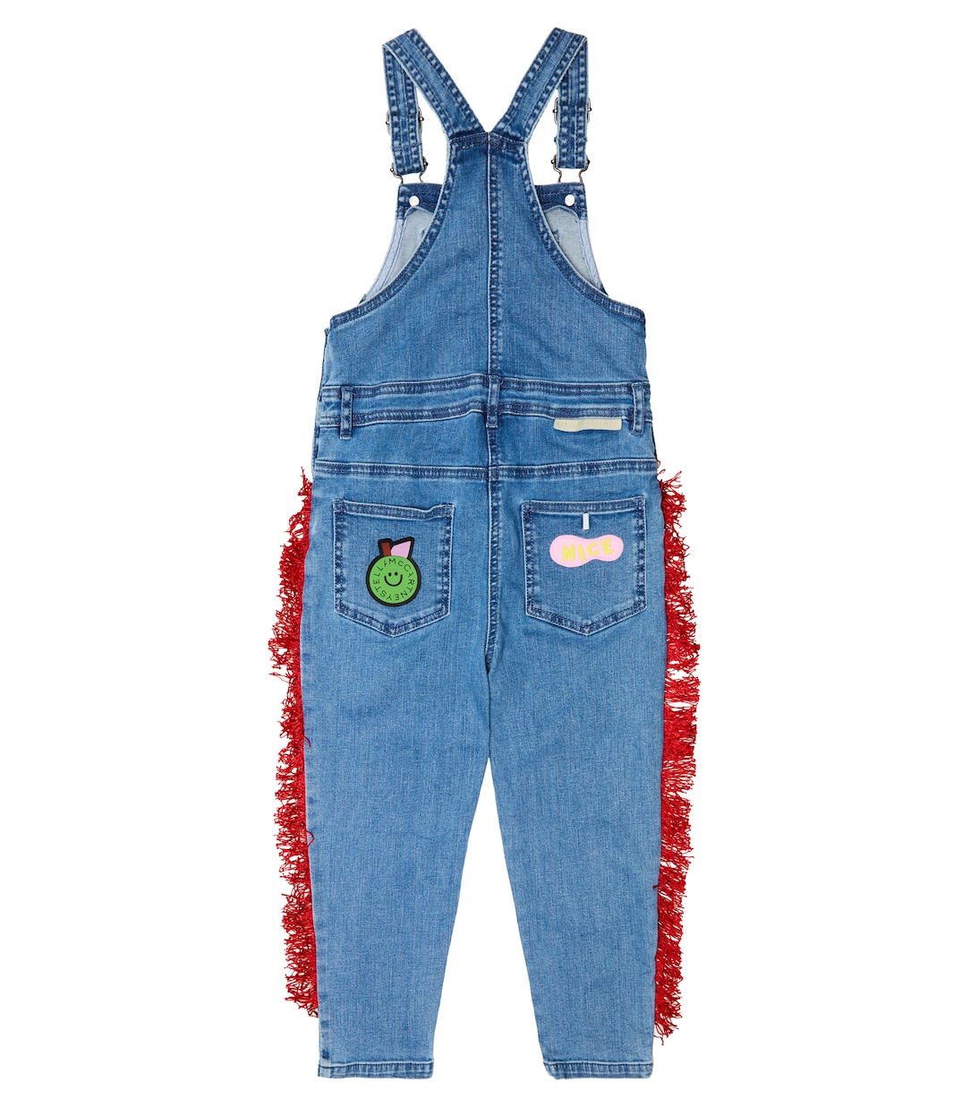 Embroidered denim dungarees | Stella McCartney Kids
