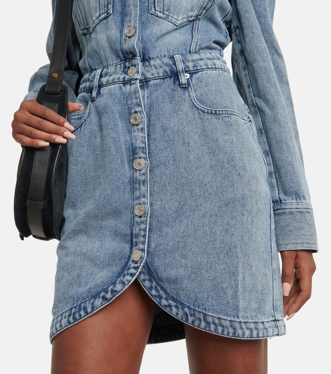 Miniabito Pelonaga in jeans | Isabel Marant