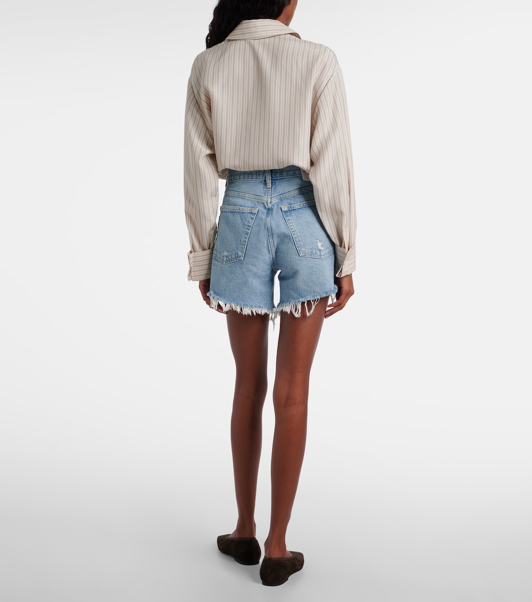 Mid-Rise Shorts Parker aus Denim | Agolde