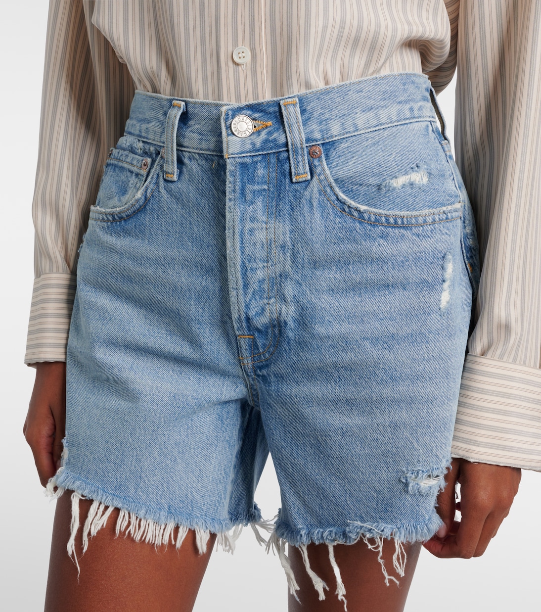 Mid-Rise Shorts Parker aus Denim | Agolde
