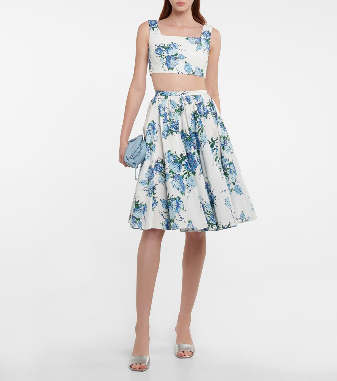 Cropped-Top Jeanie aus Baumwolle | Emilia Wickstead