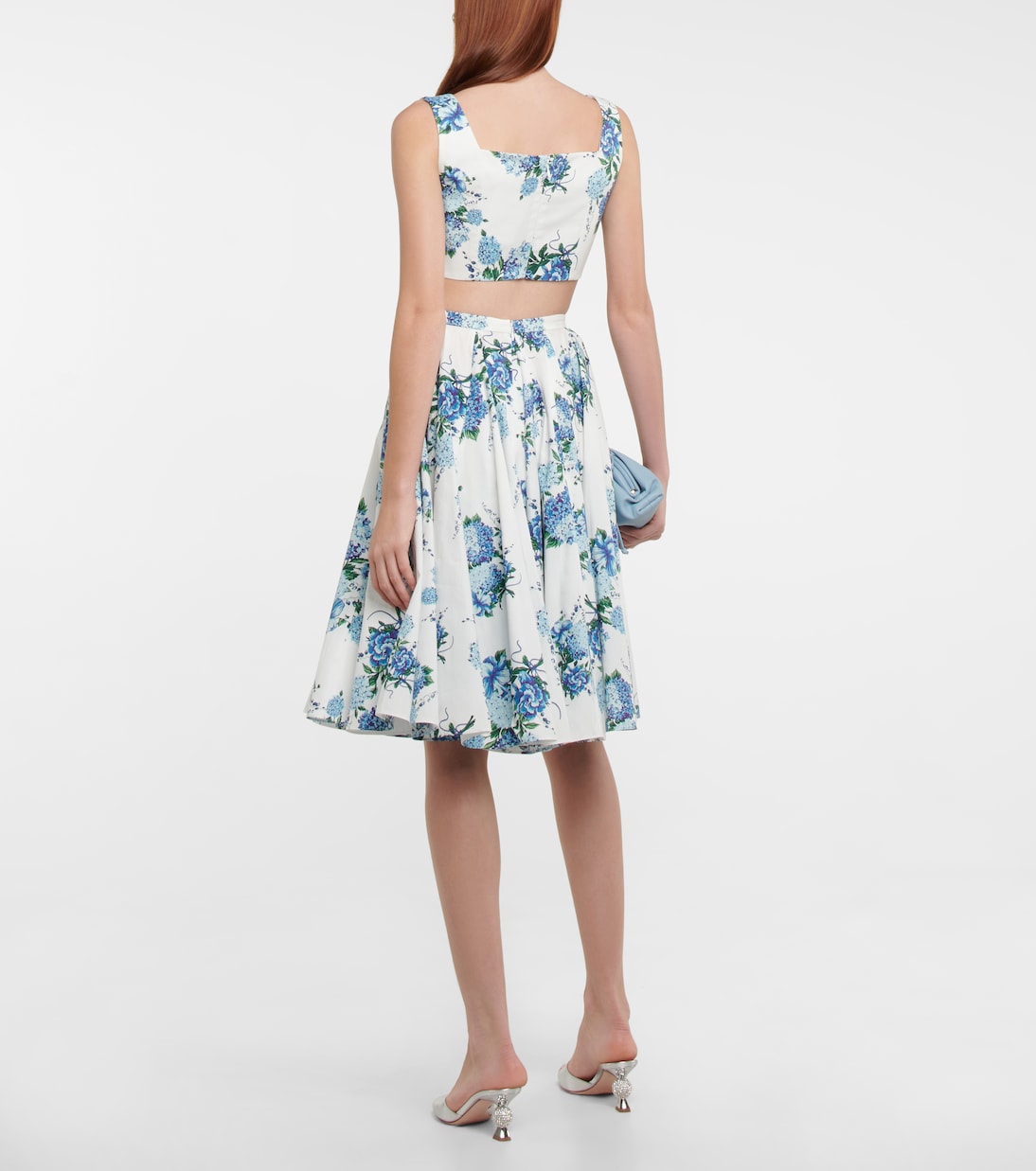 Cropped-Top Jeanie aus Baumwolle | Emilia Wickstead