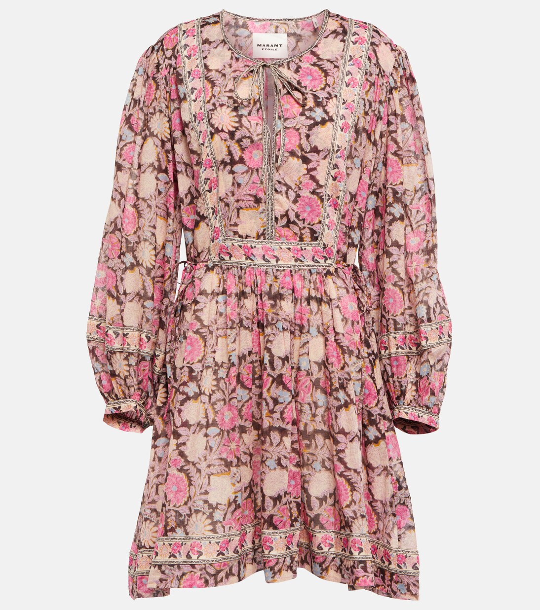 Robe Gilinesia en coton à fleurs | Marant Etoile