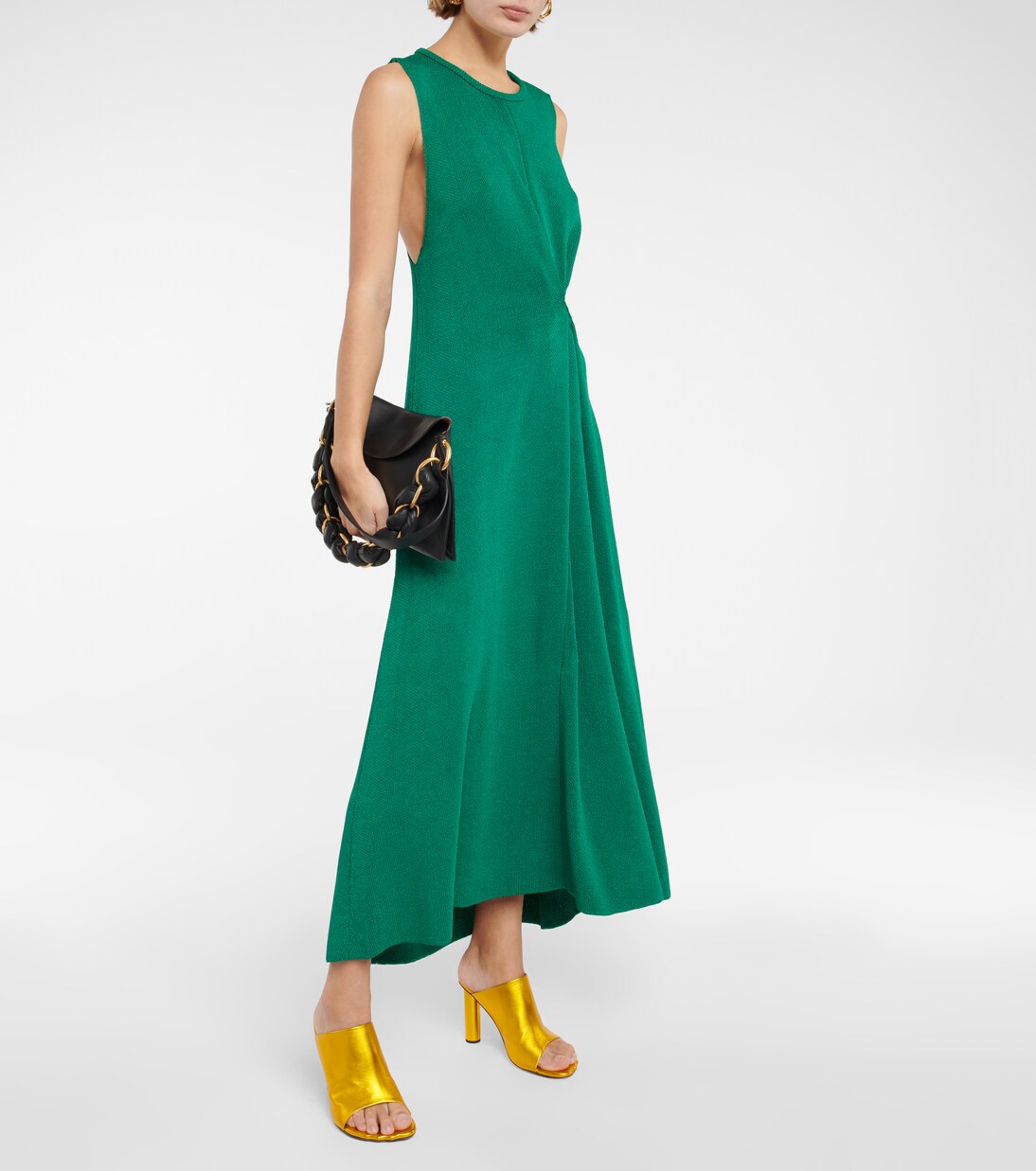 Metallic leather mules | Proenza Schouler